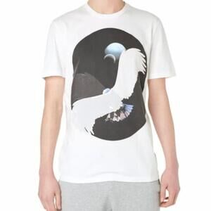 AUTHENTIC Maison Martin Margiela Abstract Eagle Print T-Shirt Size 10